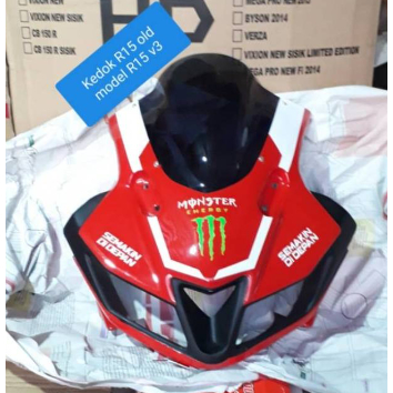 kedok R15V2 model R15V3 Headlamp R15 topeng kedok tameng yamaha R15 v2 model r15v3