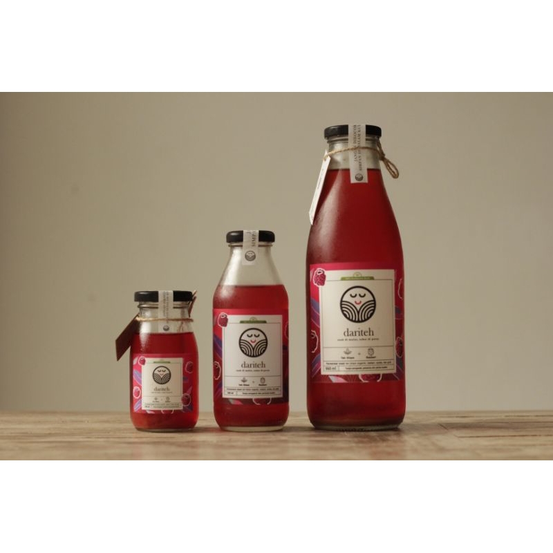 

1 Liter Kombucha Teh Hitam Rasberi (Organik, Probiotik, Antioksidan, Plant-based, Vegan)