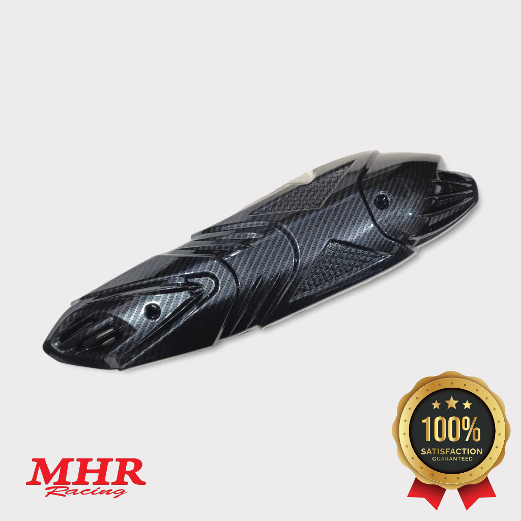 Cover Tutup Knalpot NMAX New Carbon MHR Racing Pelindung Samping Knalpot All New NMAX 2020 2021 2022