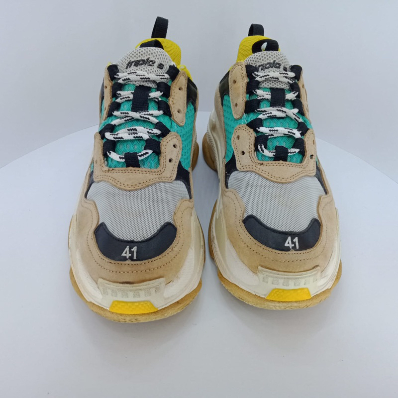 Balenciaga Triple S Green Yellow