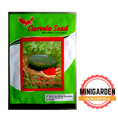 SEMANGKA INUL MERAH SWEET NEGARA 10GRAM biji bibit buah semangka merah