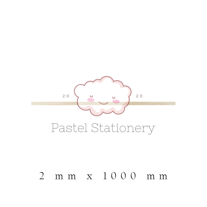 Kayu Balsa Stik 2mm - Balsa Stick 2 mm - Bahan Maket Khusus Gosend