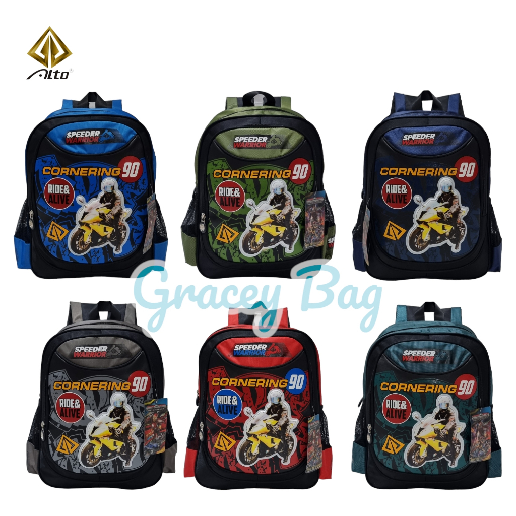 GB-41163X Tas Ransel Anak Laki / Tas Sekolah Alto Cross (New Motif)