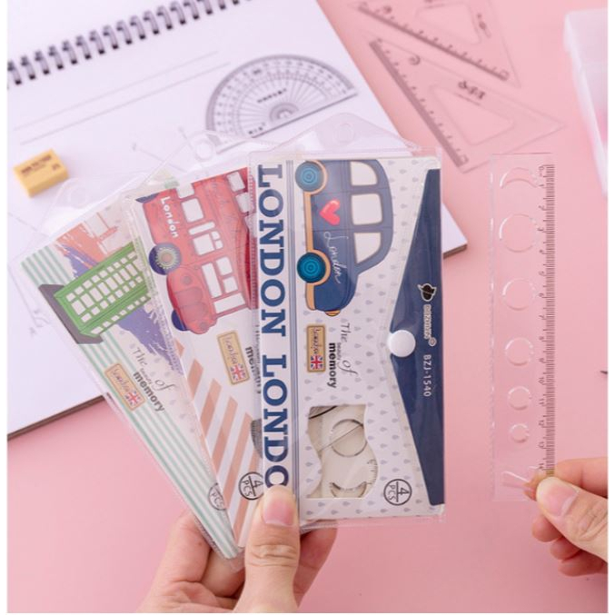 

1 Set Ruler With Modern Design 15 cm & 20 cm