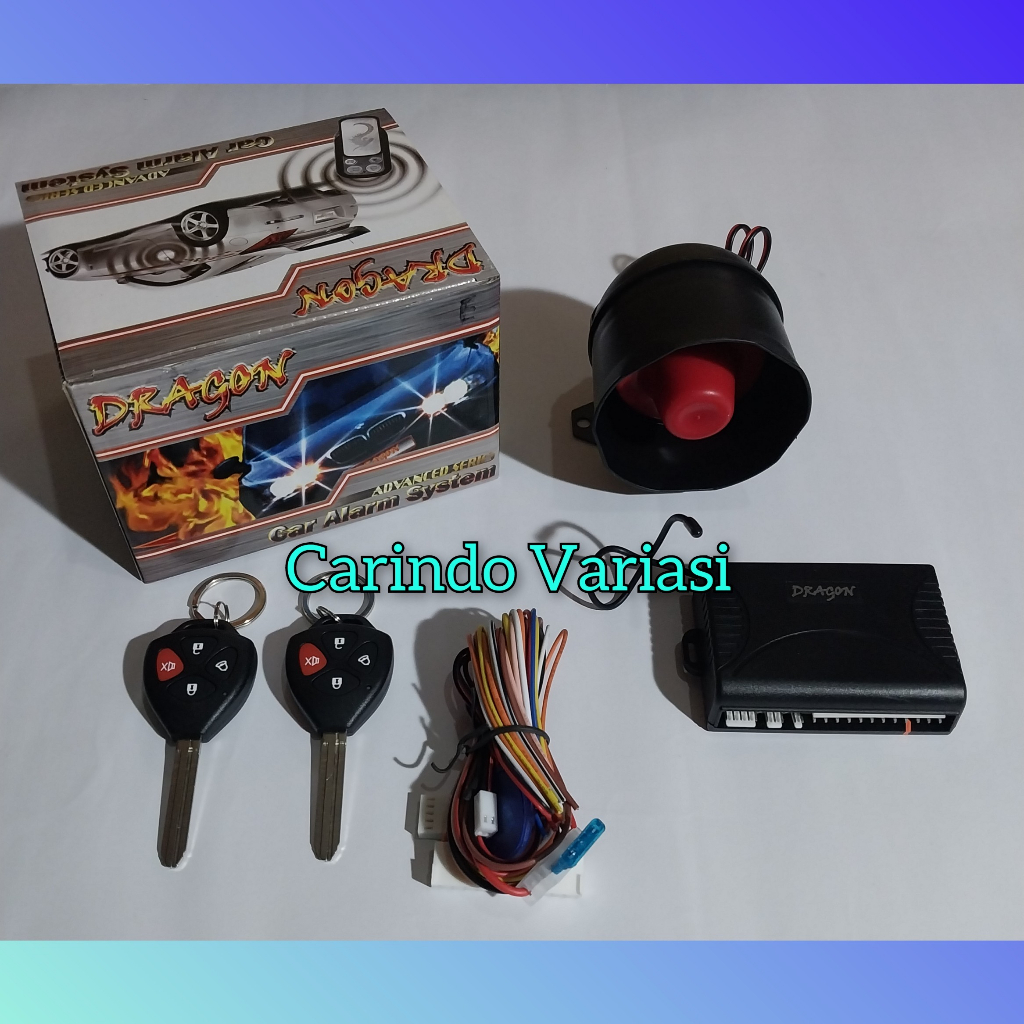 Alarm System Kunci Khusus Mobil Innova Lama