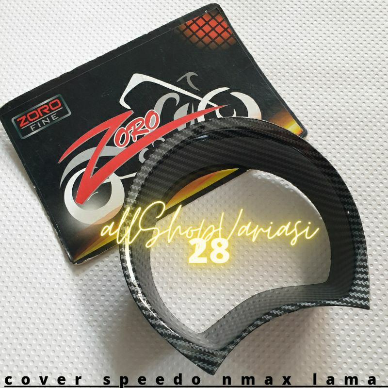 Cover tutup speedo Nmax Lama old carbon asli wtp import karbon ZORO