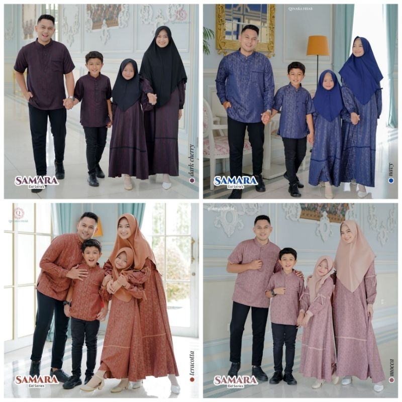 [READY KOKO] SARIMBIT KELUARGA SAMARA EID SERIES BY QINARA HIJAB