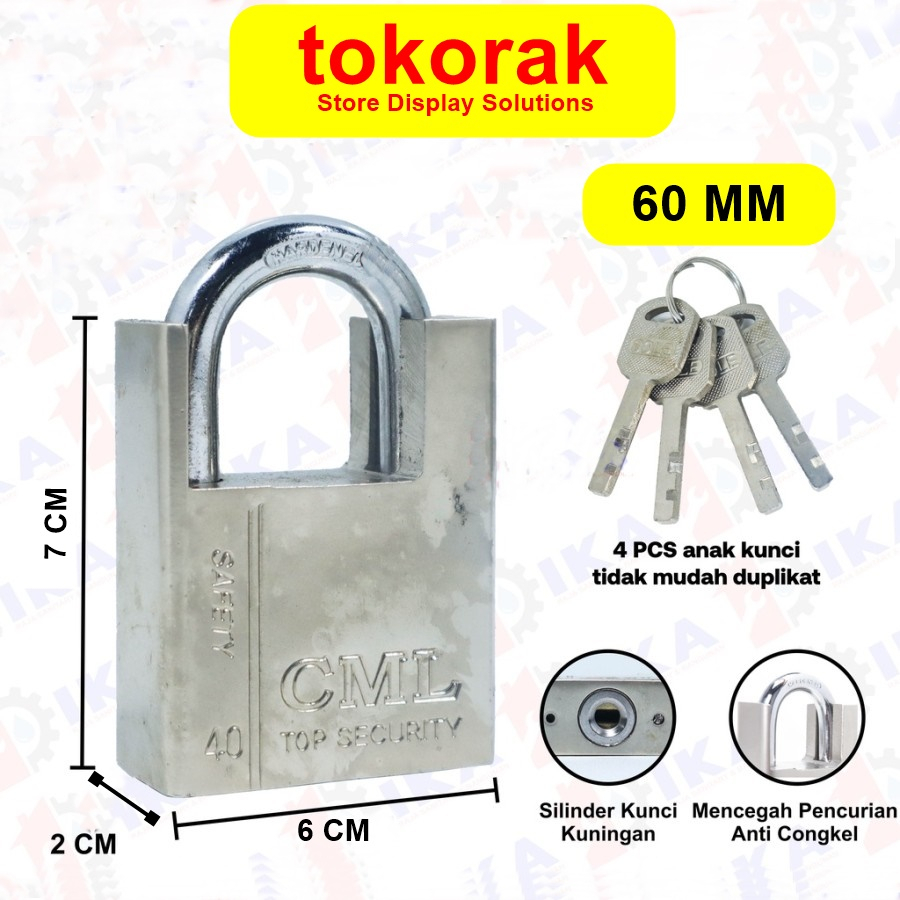 CAMEL GEMBOK JAKET 60 MM PADLOCK JACKET