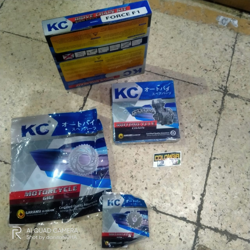 Girset Force Fi Gearset Force Fi Gir paket Force Fi Chainkit Force Fi GIrset Vega Force Gearset Vega