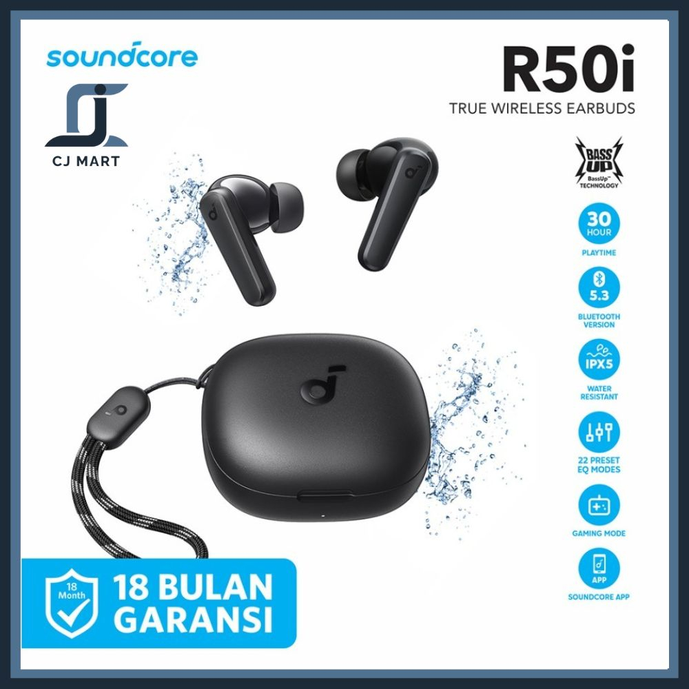 ANKER Soundcore R50i Stick TWS Earphone Wireless Bluetooth 5.3 A3949