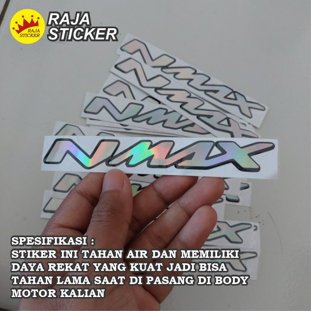 stiker cutting hologram nmax