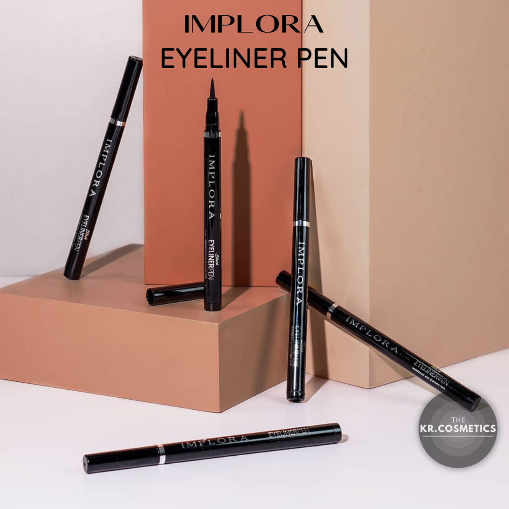 IMPLORA Eyeliner Pen Black-waterproof and dramatic look 1,7 gr