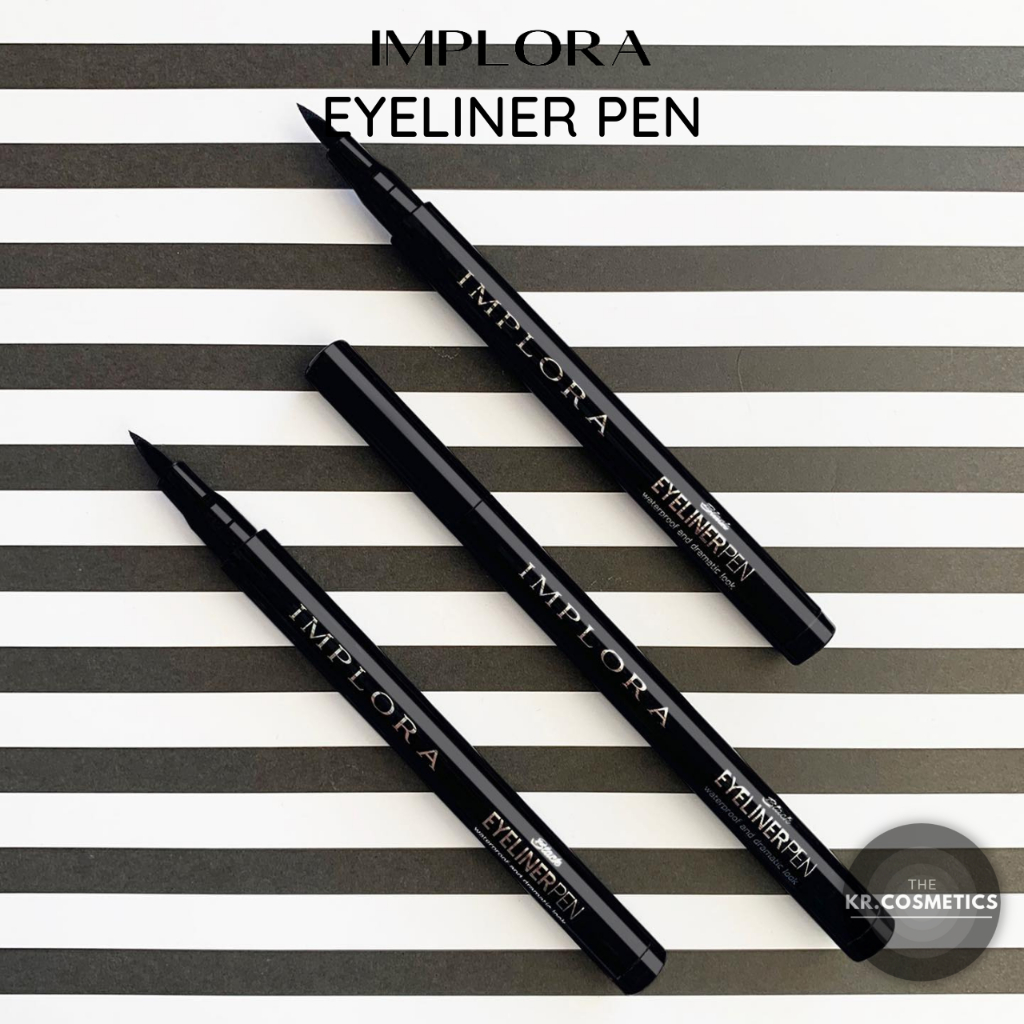 IMPLORA Eyeliner Pen Black-waterproof and dramatic look 1,7 gr