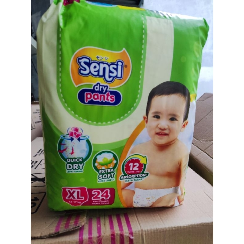 popok bayi celana sensi M34 L30 Xl26