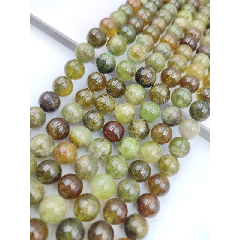 Batu Alam Garnet Hijau Asli Super  Natural Stone Grosir Perrenceng