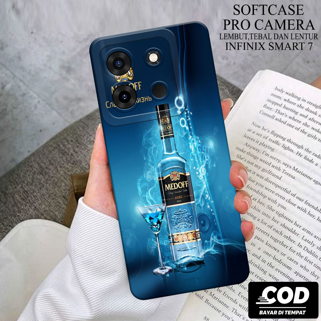 Case Hp Infinix Smart 7 2023 - Softcase Infinix Smart 7 Terbaru - Casing Infinix Smart 7 - Kesing In