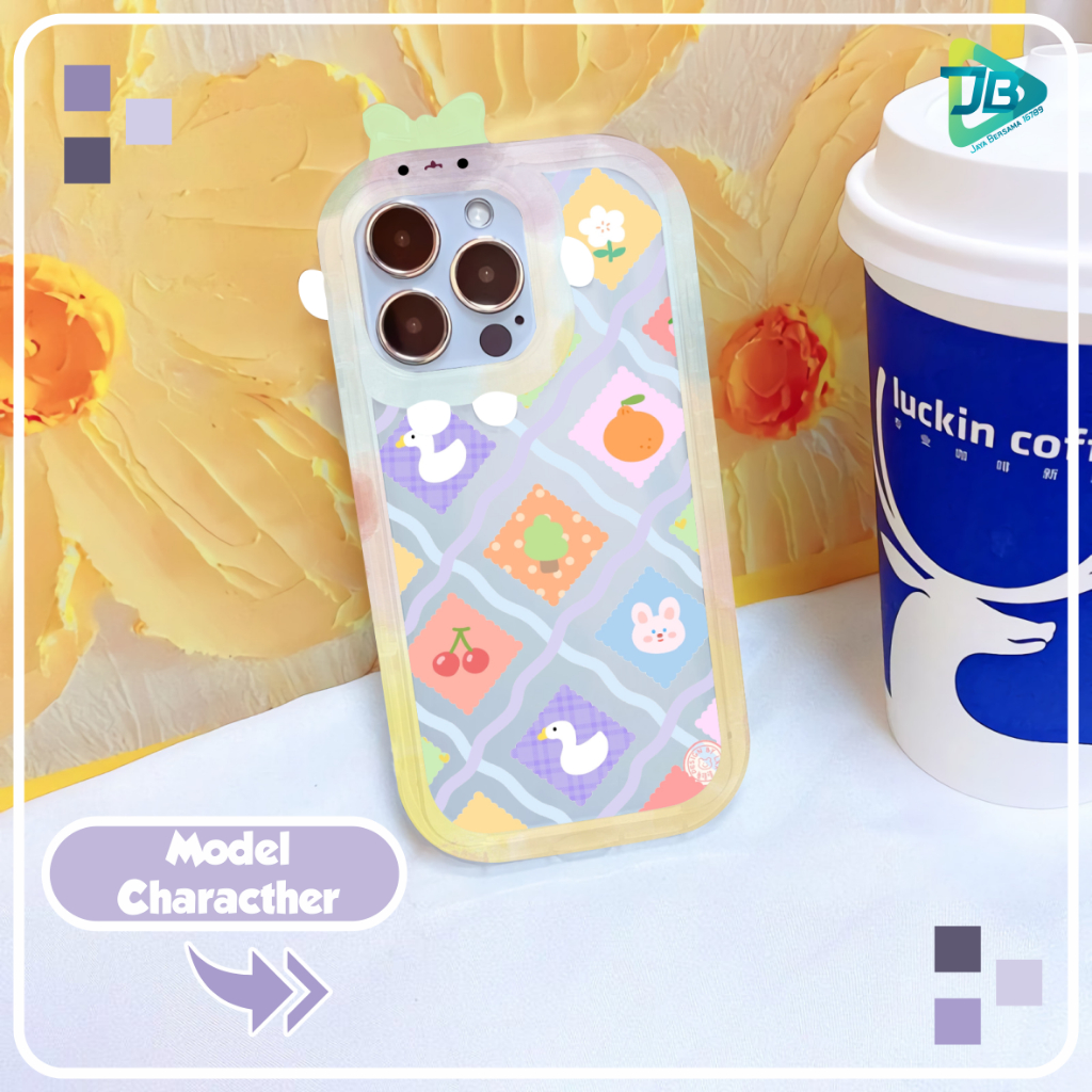 CUSTOM SOFTCASE PITACU FRAME KARAKTER CUSTOM MOLLI FOR OPPO A9 A5 A31 A8 A15 A15S A3S A1K A57 2022 A77S A5S F9 A12 A11K A74 A95 A16 A54 A53 A33 2020 A52 A92 A72 A76 A36 A96 F11 A17 A17K RENO 8Z 7Z 4 4F 5F 5 5K 8 JB8535