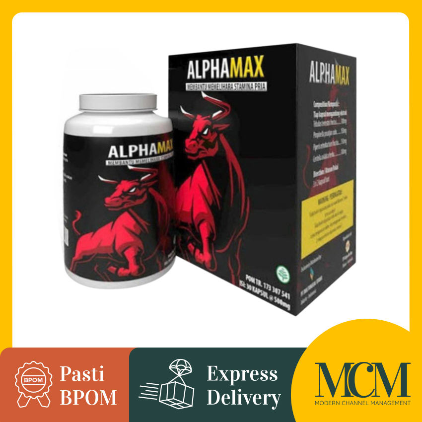 Suplemen Kesehatan - Alphamax Suplemen Stamina - 30 Kapsul