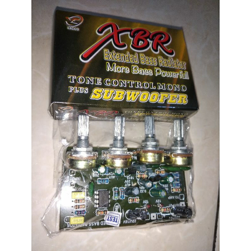 Kit tone control XBR