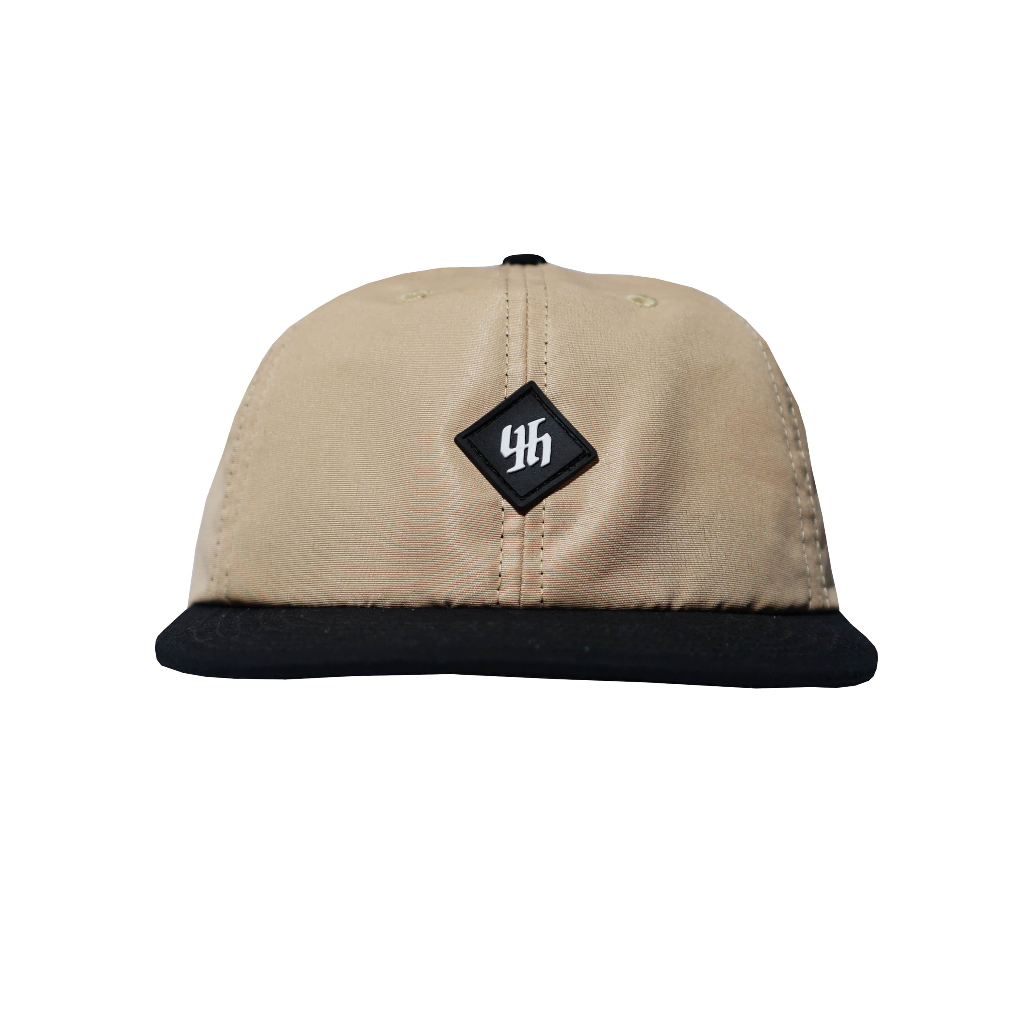 HUSTED TOPI LURKER BROWN 6PANEL CAPS