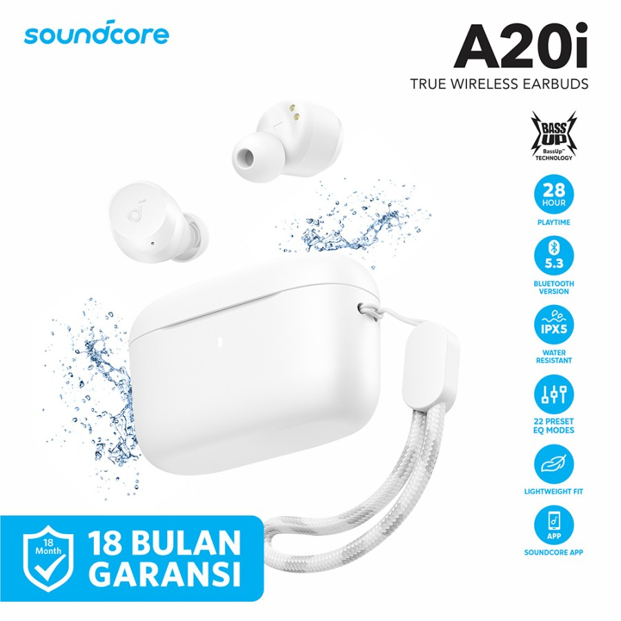 Anker SoundCore A20i TWS True Wireless Earbuds Earphone BASS UP A3948