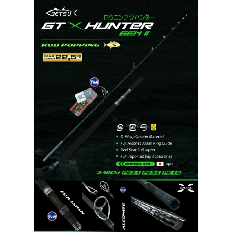 Joran Popping Getsu GTX Hunter / Elito Swordfish