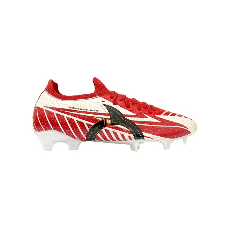 SEPATU BOLA ORTUSEIGHT CATALYST LIBERTE INFINITY FG - ORTRED/WHITE/BLACK