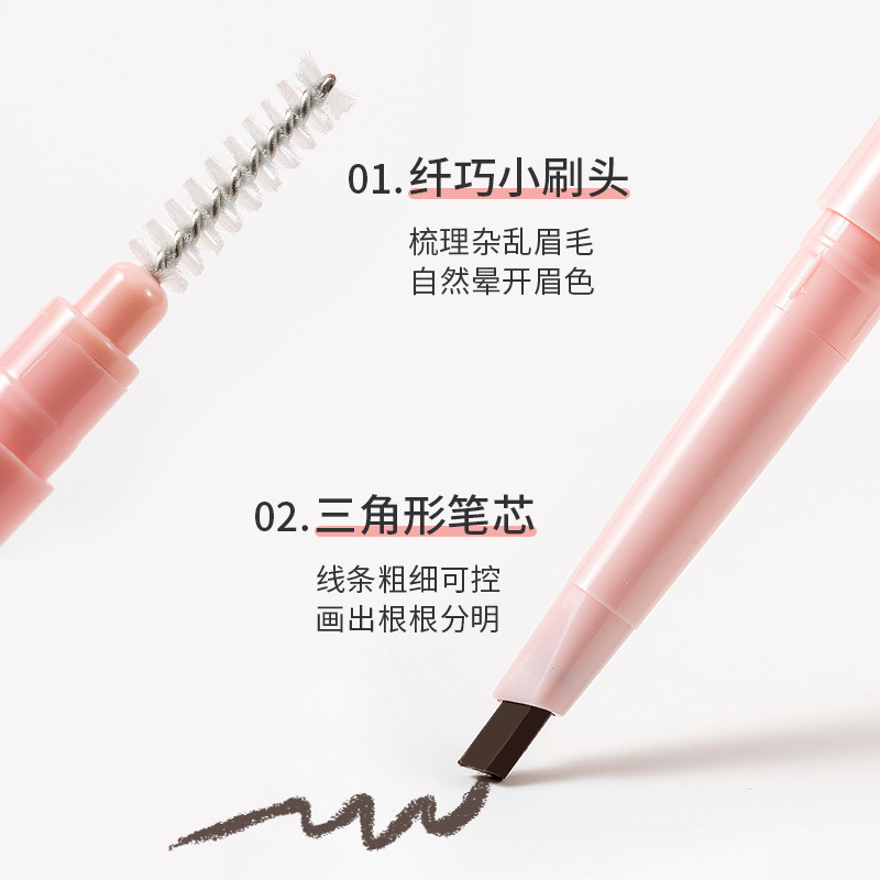 Lameila Pensil Alis 7 Warna Double Head Waterproof And Long Lasting  Lm 2013