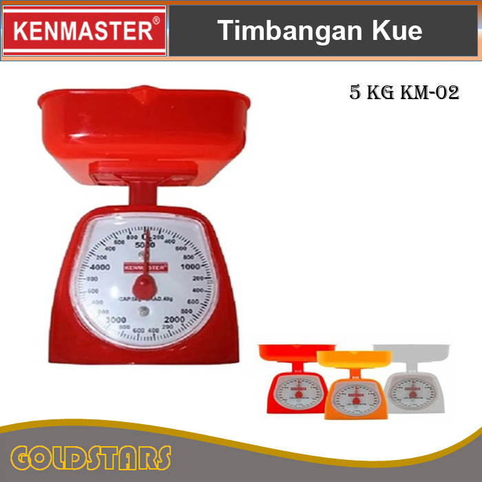 Timbangan Kue 5kg Original Kenmaster Timbangan Buah - Timbangan Dapur