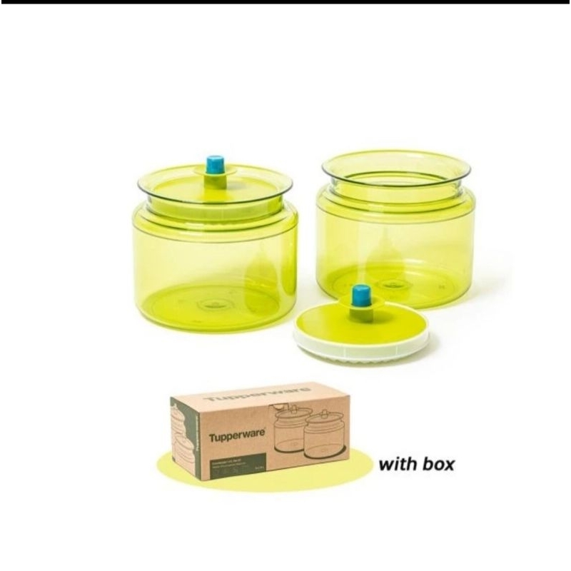 Toples kue counterpart tupperware  1,2L 2pcs