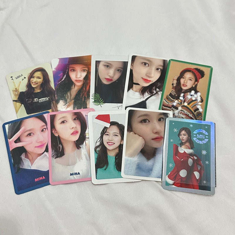 TWICE MINA PHOTOCARD PC OFFICIAL