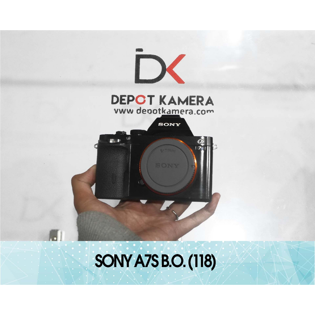 Second - Kamera Sony A7S body only kode 118