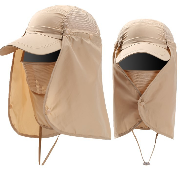 topi Anti-Ultraviolet Sun Visor Cap Memuncak Cap Outdoor Perlindungan Matahari Topi Pria Memancing Topi Topi Bisbol Cap matahari Topi