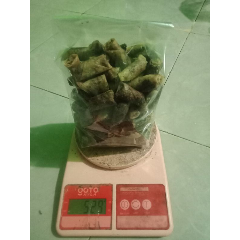 

lumpia pisang coklat