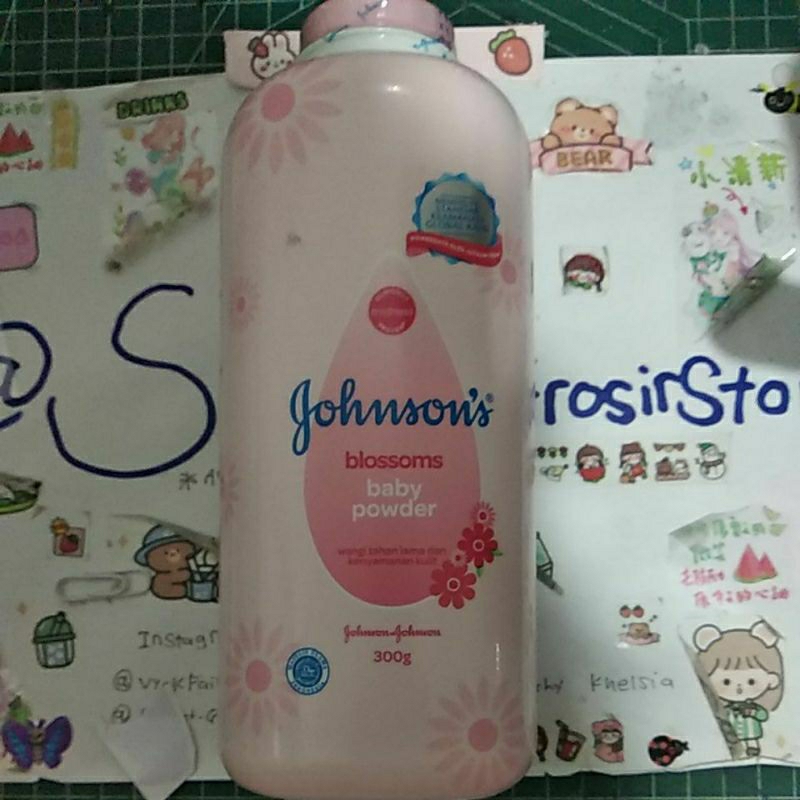 bedak bayi merek johnson's baby 300gr