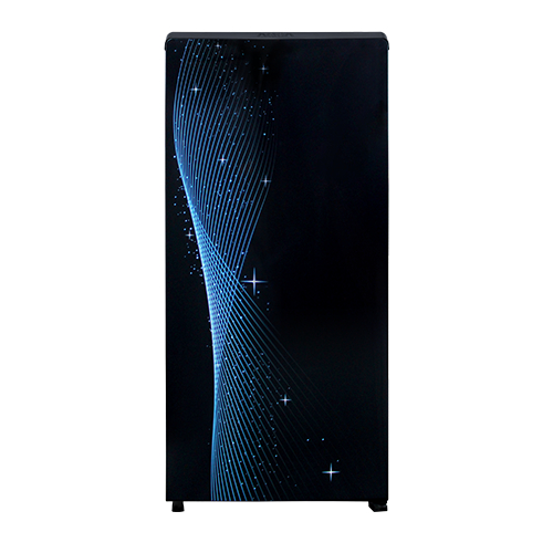 AQUA Kulkas 1 Pintu 180L Big Freezer 80 Watt AQR-D 225 Star Sky Patern