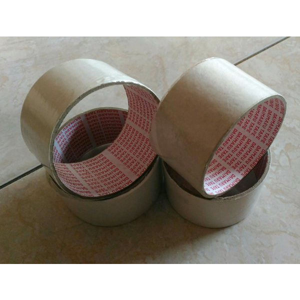 

Roll Rol Bekas Lingkaran Kor Gulungan Lakban isolatip Solatip Solasi Buat Packing