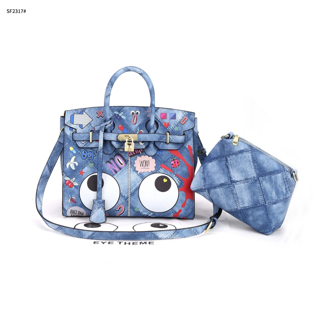 Eye Theme With Pouch Sling Bag's SF2317