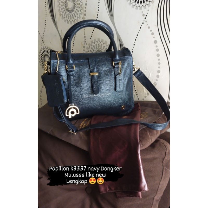 papillon k3337 papillon preloved papillon second tas papilon cek keterangan