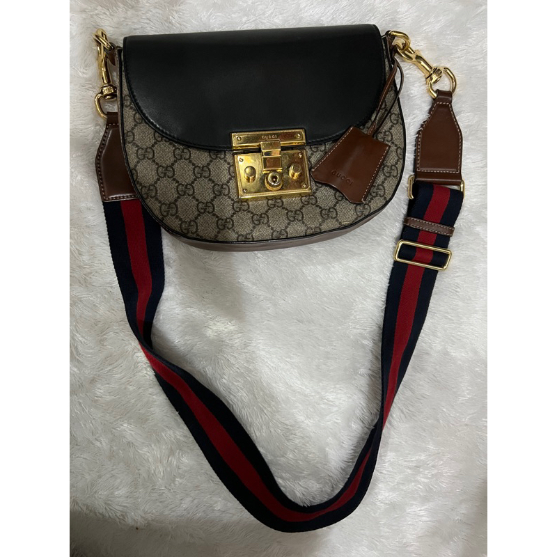 Preloved Bag Gucci Padlock Halfmoon Tas Authentic (sold)