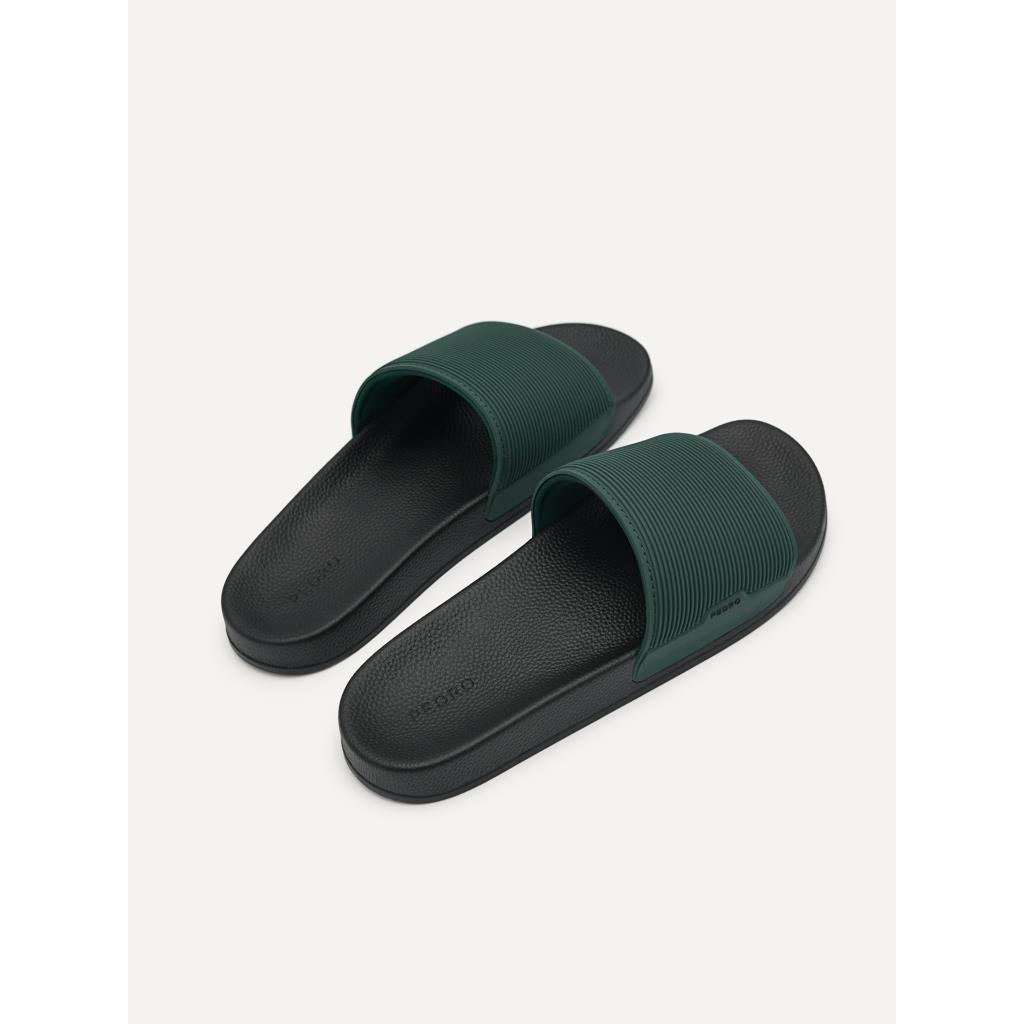 SANDAL SLIDE PEDRO PRIA ORIGINAL CASUAL BRANDED ASLI ORI HIJAU GREEN PM055