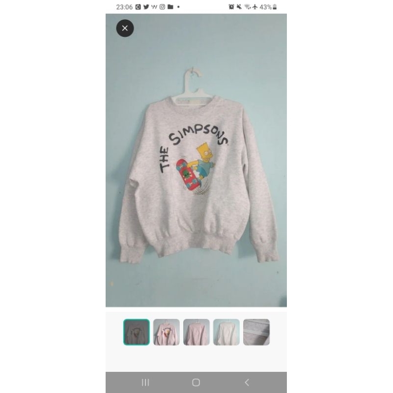 crewneck the simpson