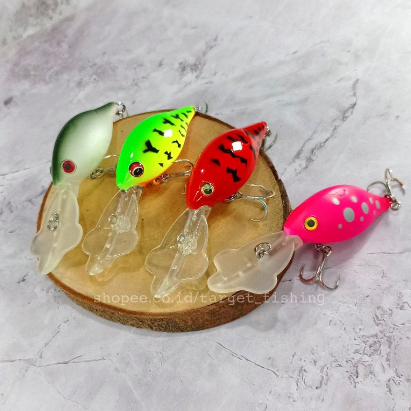 Custom Crankbait Hot-Lips Express 55mm 10gr Deep Diving 3,5m