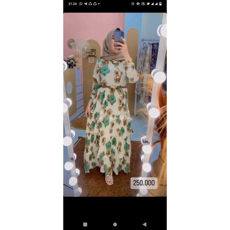 Gamis pleats bangkok