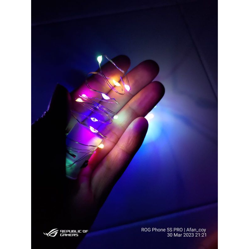 Lampu Kawat Tumblr Lampu Dekorasi 70 cm Anti Air