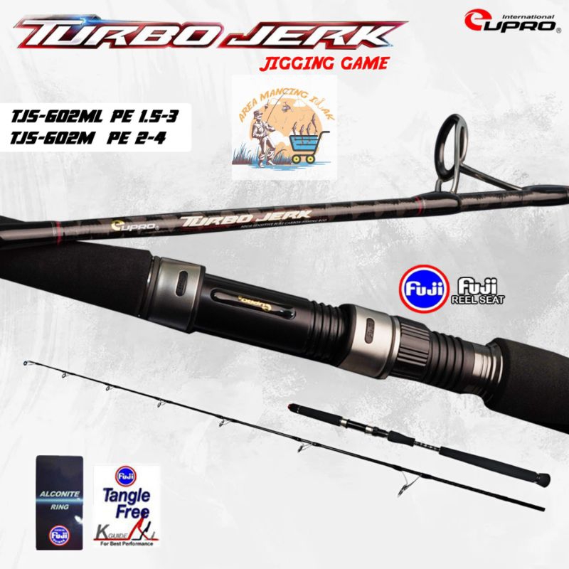 Joran Eupro TURBO JERK 602 732 Spinning & Overhead - Shore Jigging