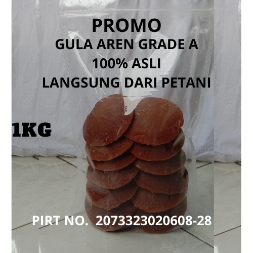 

Promo Gula Aren Asli 1KG Murni Grade A Tanpa Campuran Langsung Dari Petani