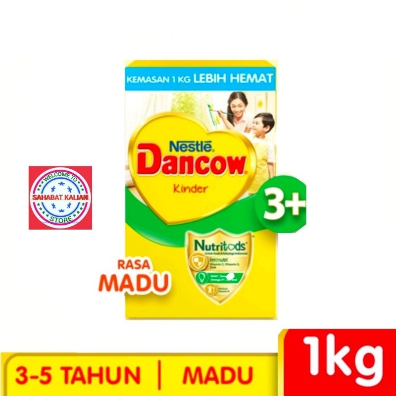 DANCOW 3+ 1kg Usia 3 - 5 Tahun