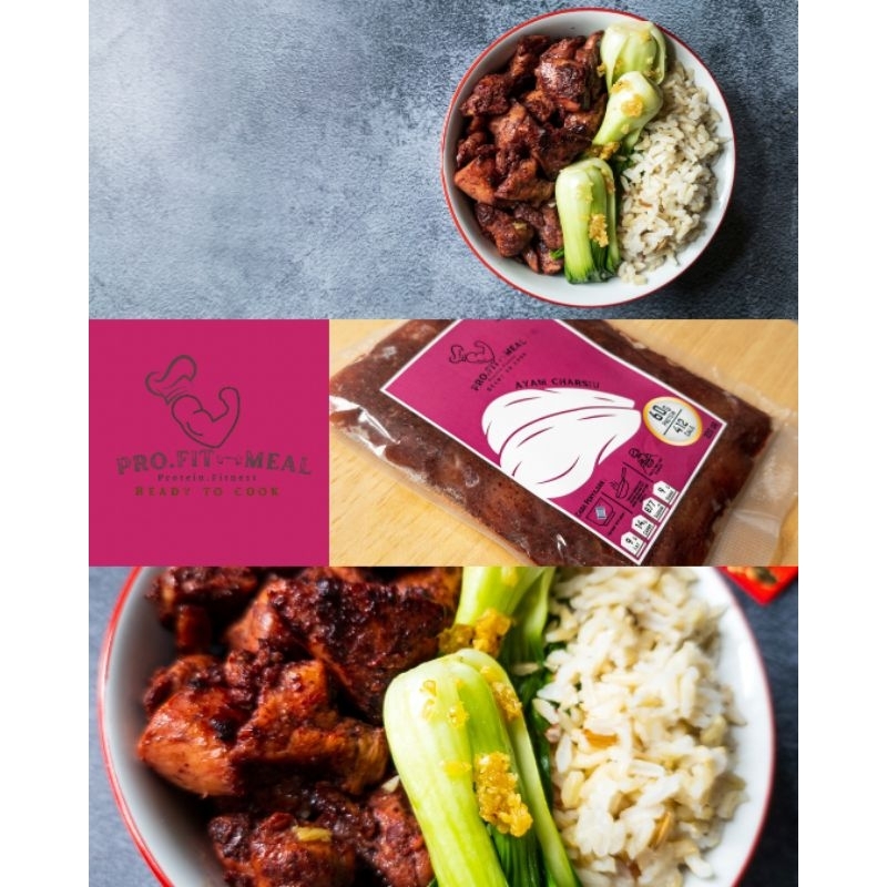 

ProfitMeal Dada Ayam Marinasi Varian Ayam Charsiu - Dada Ayam Diet - Ayam Diet - Makanan Diet - Dada Ayam Fillet - Dada Ayam - Protein Dada Ayam - Protein Murah
