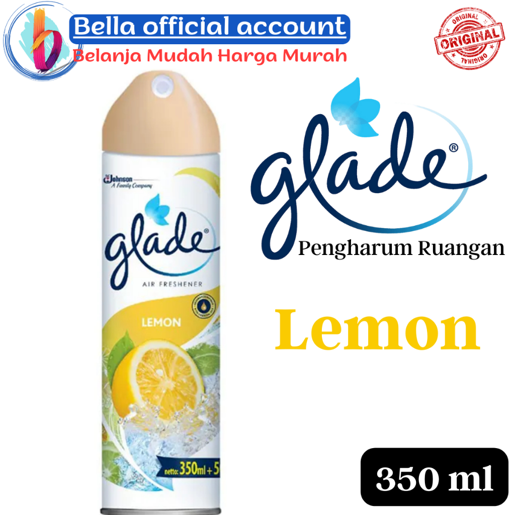 Glade Aerosol Fresh Lemon Pengharum Ruangan 350 ml